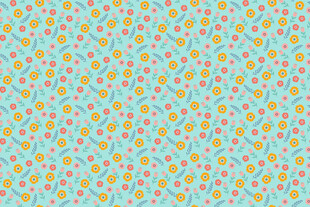 浅蓝色花卉图案背景