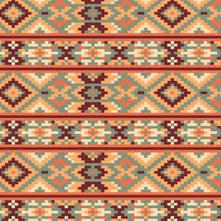 民族风几何图案纹理