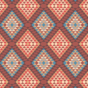 几何图案复古风织物纹理