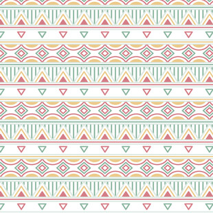 多彩几何民族风图案纹理