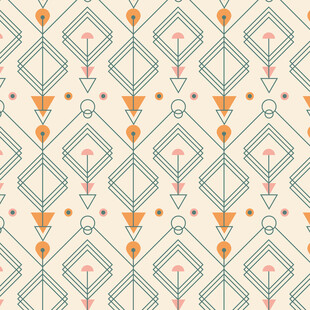 几何图案无缝背景纹理