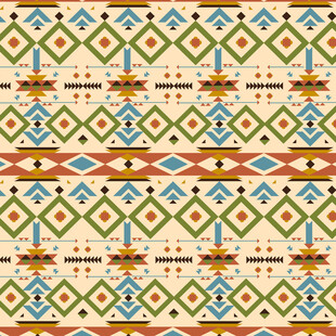 民族风几何图案纹理