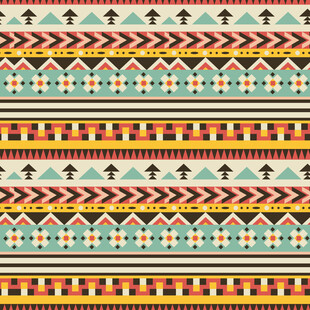 民族风几何图案纹理