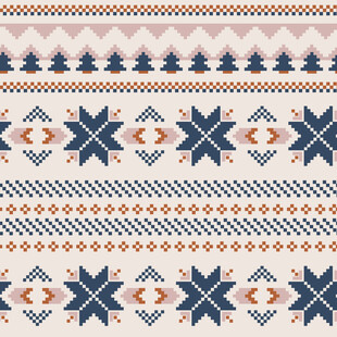 民族风几何图案纹理设计