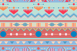 民族风几何图案纹理