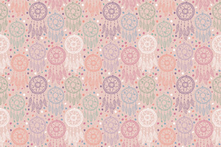 复古花卉图案背景纹理