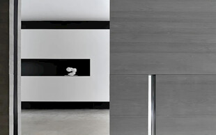 现代简约风格金属质感门锁