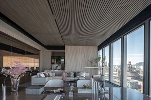 现代简约风格的宽敞客厅