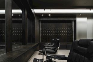 现代感十足的理发工作室