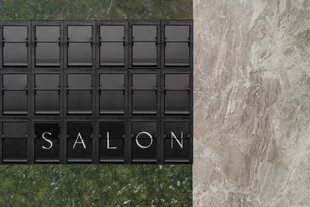 沙龙店铺外观标识