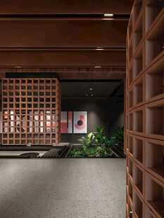 中式风格室内空间一角