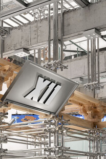 工业风金属装饰构件展示