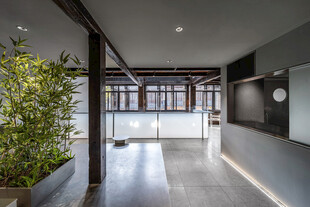 现代简约风室内走廊景观