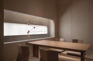 简约风木质餐厅室内场景