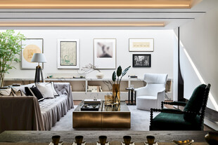 现代简约风客厅室内场景