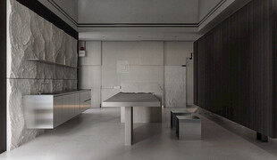 极简风室内空间场景