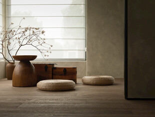 日式简约风室内禅意角落