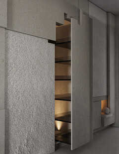 现代风格开放式储物空间