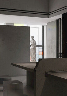 现代简约室内空间场景