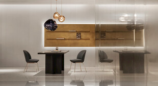 现代简约风格室内桌椅陈设