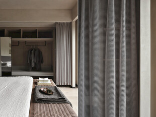 现代简约卧室室内场景