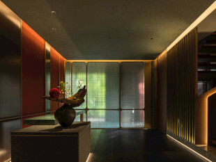 现代奢华风室内走廊空间