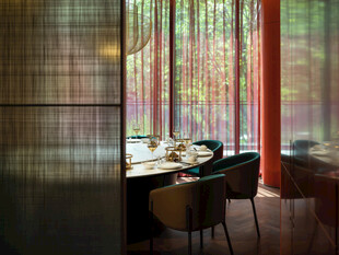 现代雅致餐厅室内景观