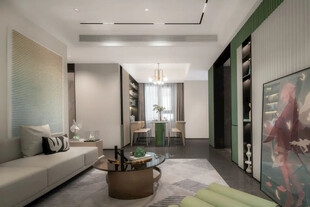 现代简约风客厅室内场景