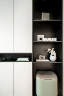 现代简约风家居收纳一角