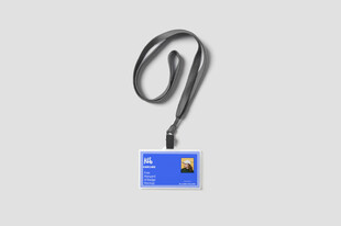 工作牌样机图片