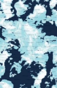 蓝白抽象水墨纹理图案