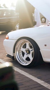 炫酷改装跑车特写