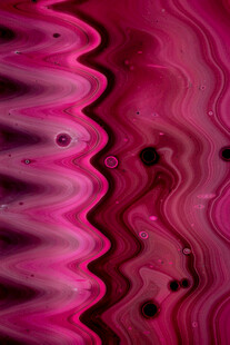 梦幻粉色流体纹理图案