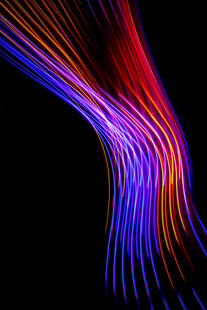 炫彩光线舞动效果