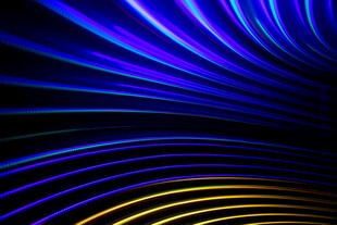 炫彩流动光线背景图