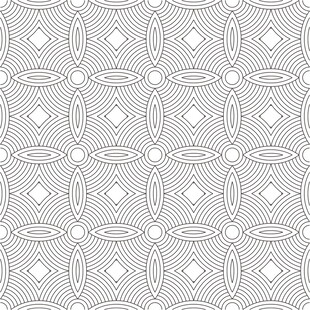 简约几何花纹背景图案