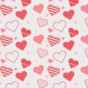 爱心图案背景