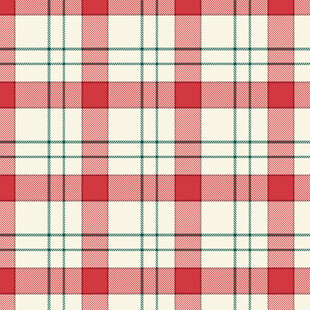 红白格子图案背景