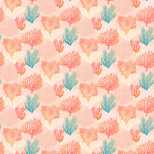 粉色系花卉图案背景