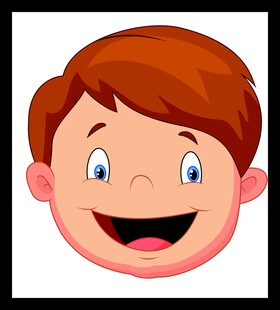 微笑小男孩头像