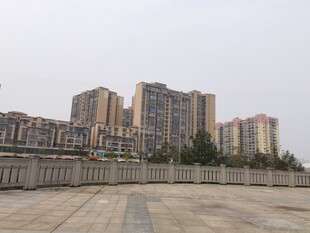 城市中林立的高层住宅小区