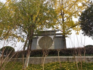 中式园林景致古朴建筑