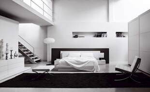 现代简约风格卧室空间