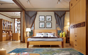 日式风格温馨卧室空间