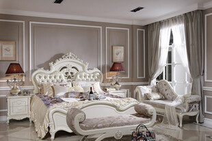 欧式奢华卧室精美布置