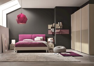 现代简约风温馨卧室空间