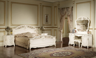 欧式奢华卧室家具展示