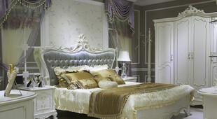奢华欧式卧室装饰展示