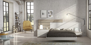 现代简约风卧室室内场景