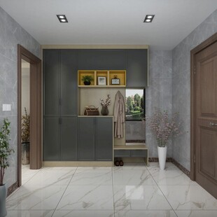 现代简约风入户玄关设计